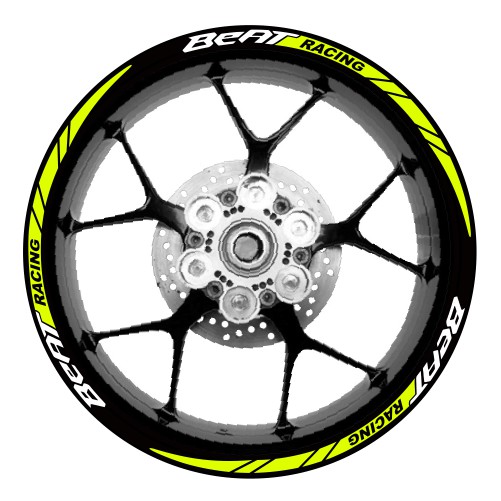 Stiker Velg Beat Racing Termurah