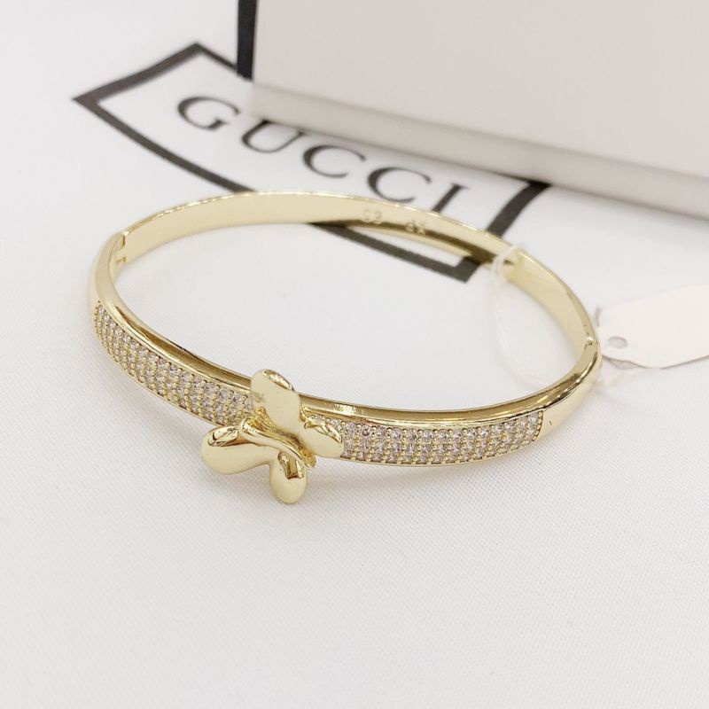 Gelang Premium gold lapis emas anti karat anti alergi premium Quality Bracelet Zircon import K08