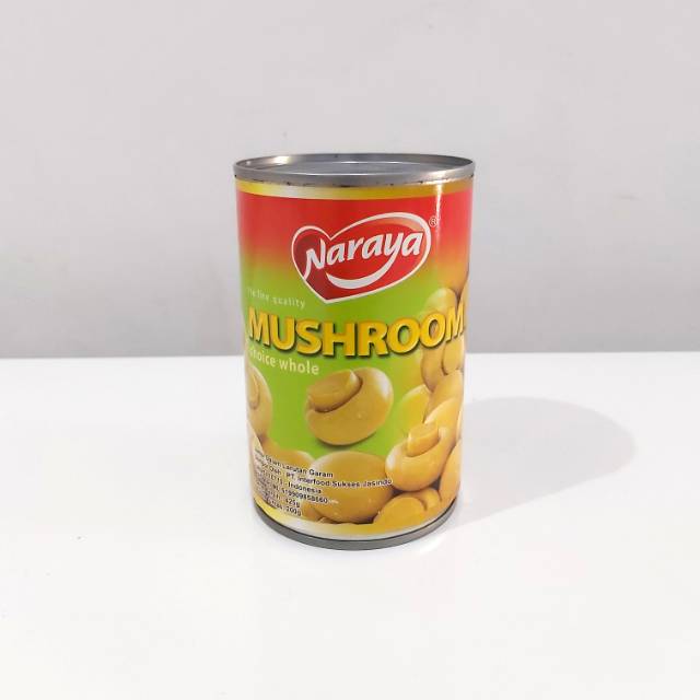 Naraya Whole Mushroom Jamur Kancing 425g