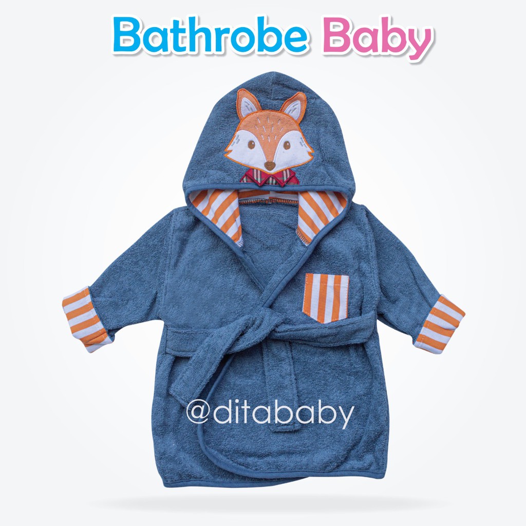 Handuk Hoodie Kimono TOWEL Batita Handuk Bayi Handuk Kimono  Balita Baby handuk renang handuk jubah