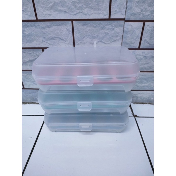 box / tempat telur isi 15 &amp; 12sekat/ telur ayam egg storage/ box penyimpan telur