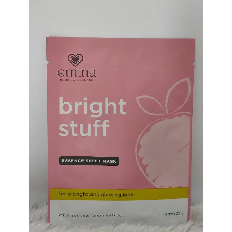 Emina Bright Stuff Essence Sheetmask