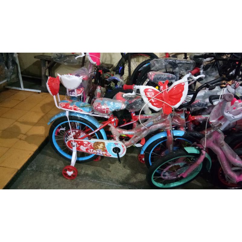 Sepeda Mini Ukuran 18 inch Untuk Cewe Merk Tango Murah Baru & Secend
