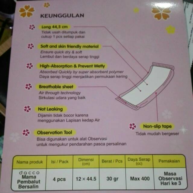 Dacco Mama Pembalut Bersalin