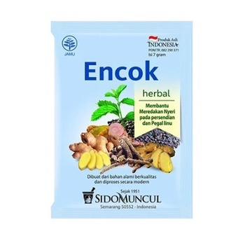 

SIDOMUNCUL ENCOK JAMU TRADISIONAL 1 SACHET