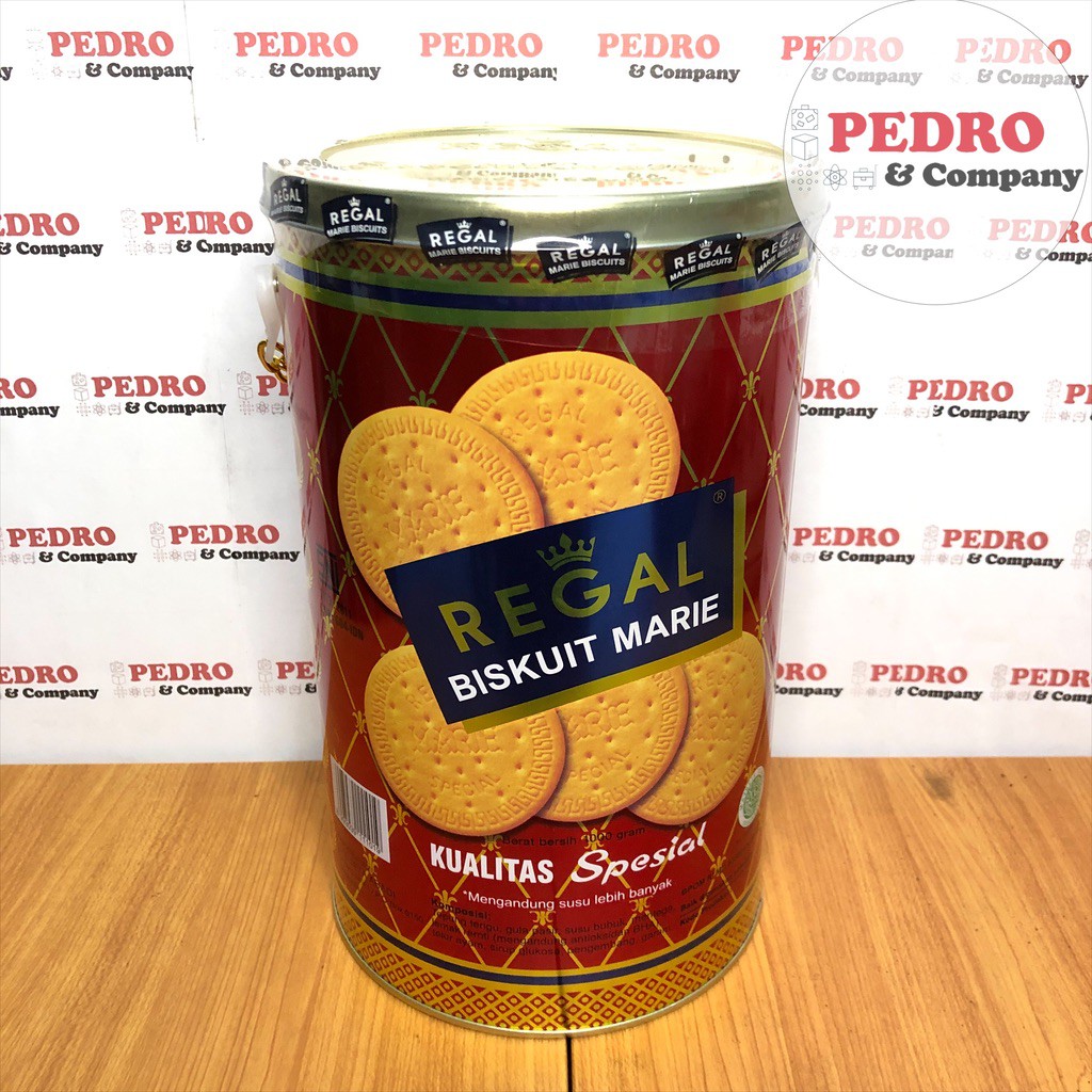 

Regal biskuit marie 1kg - biscuit marie regal kaleng besar