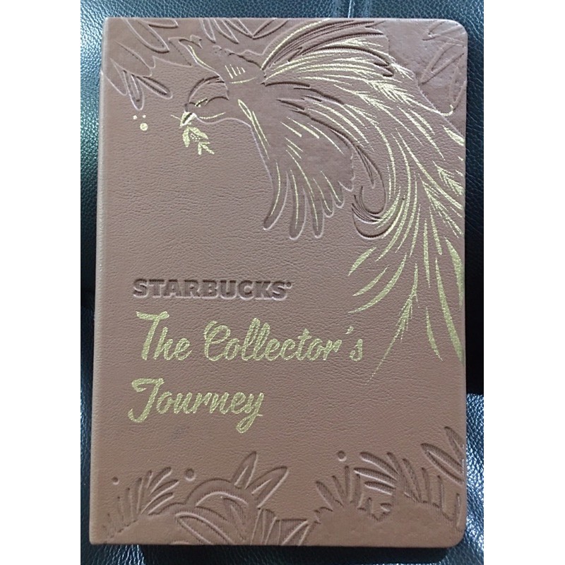 New Starbucks The Collector's Journey Leather Cards Album/ Cards Organizer/ Album Kartu (Original)