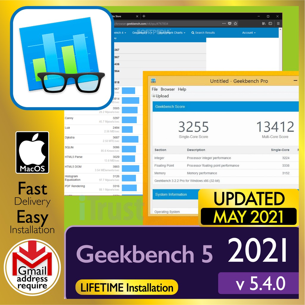 

Gkbnch 5 v5.4.4 - Accrtly Msr Prcssr & Mmry Prfrmnc [mcOSX BgSr | Mntry Spprt]