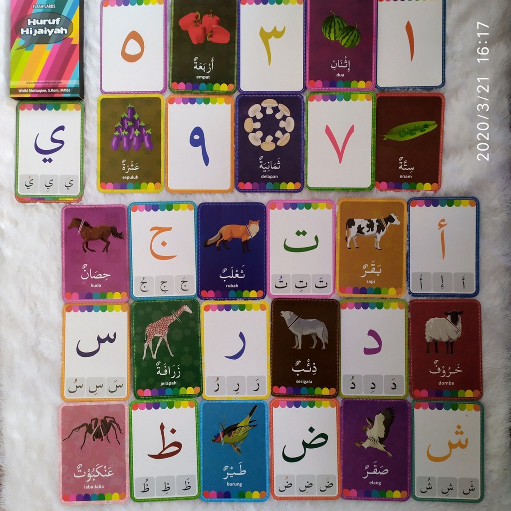 Flash-Card Flash Card Huruf Hijaiyah