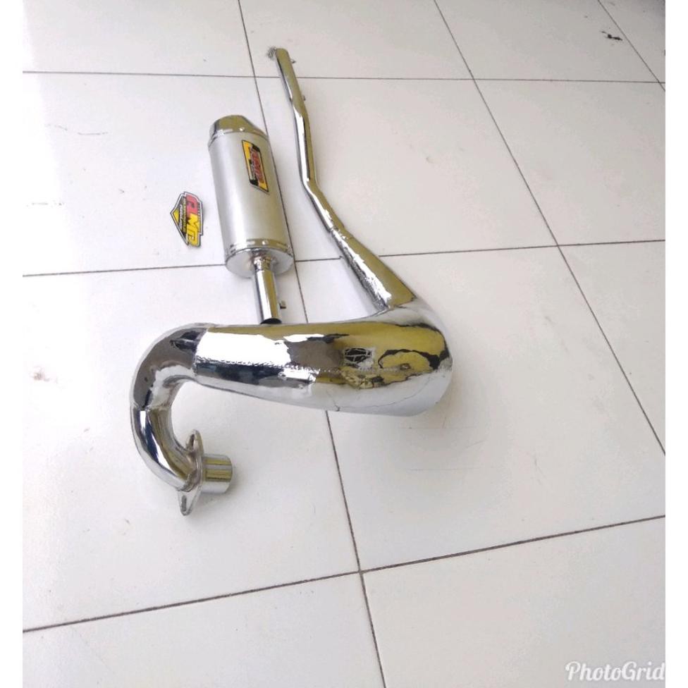 Knalpot udang crom pnp f1zr - knalpot f1zr trail Promo