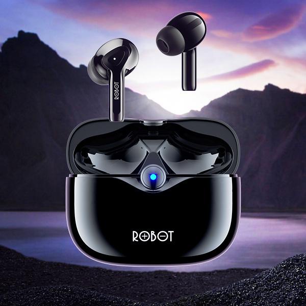 ROBOT T30 Wireless Earphone Airbuds Original True Wireless Bluetooth 5.3 Earbuds iPhone Android