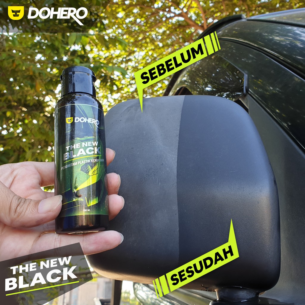 Penghitam dashboard body kasar motor mobil permanen