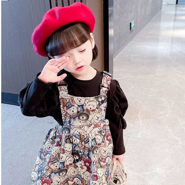 CHUBBI 106 Dress Anak Perempuan Overall Super Kate