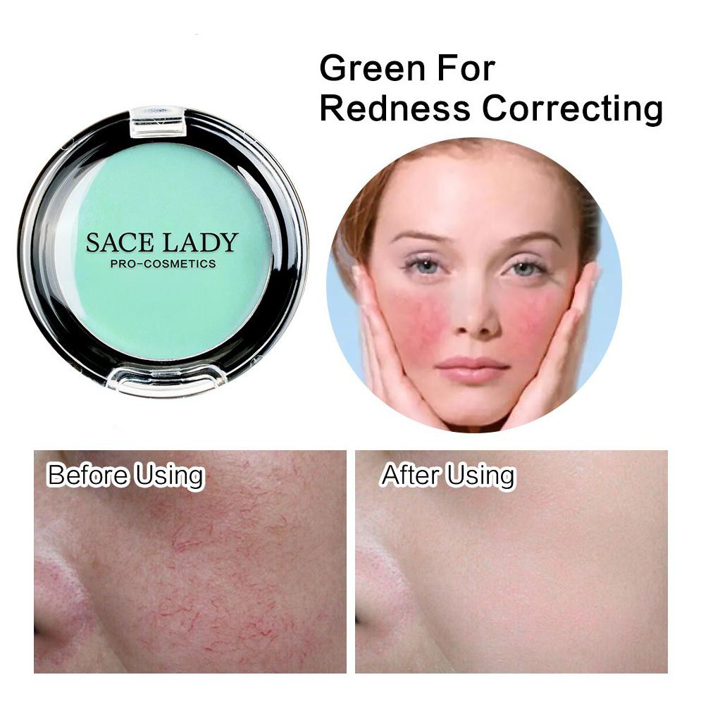 Bayar Di TempatSACE LADY Waterproof Concealer Cream Conceal Redness Ace Skin