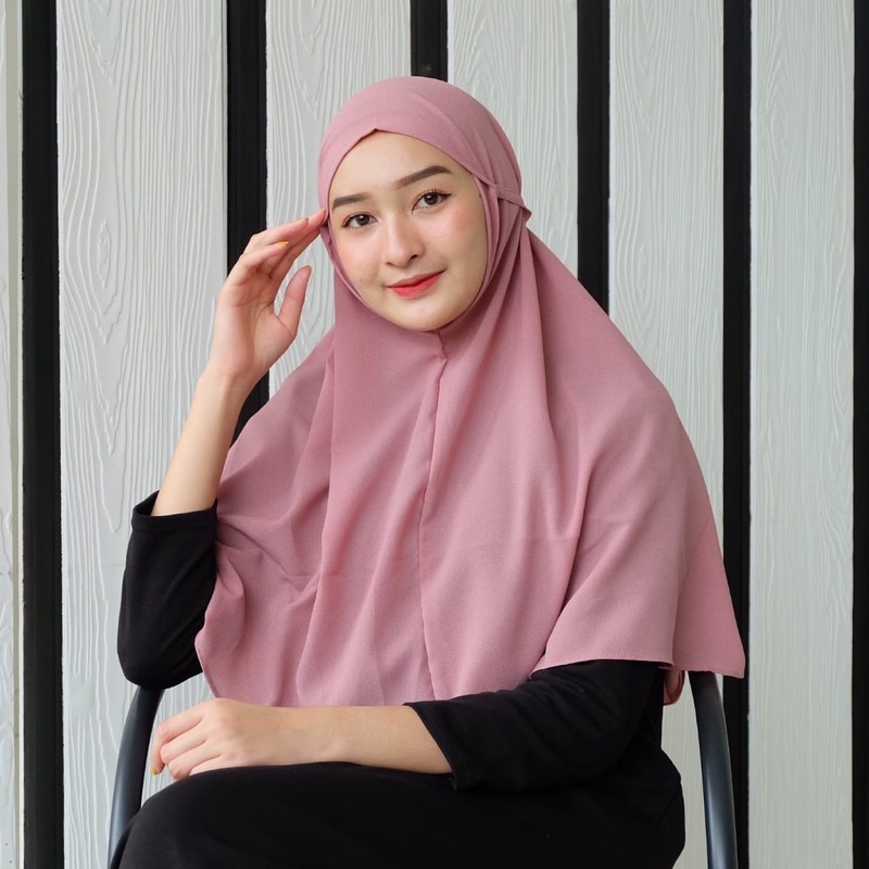 REAL PICT Hijab Instan Bergo Maryam Diamond Dewasa