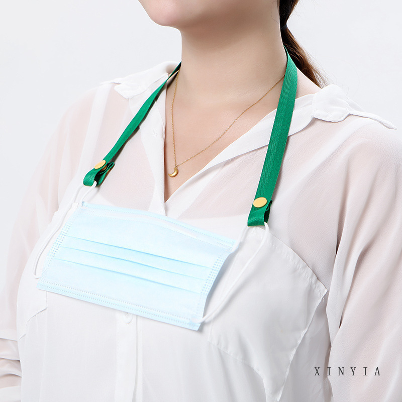 Masker Lanyard Tali Gantung Masker Wajah Lanyard Holder Masker Hook