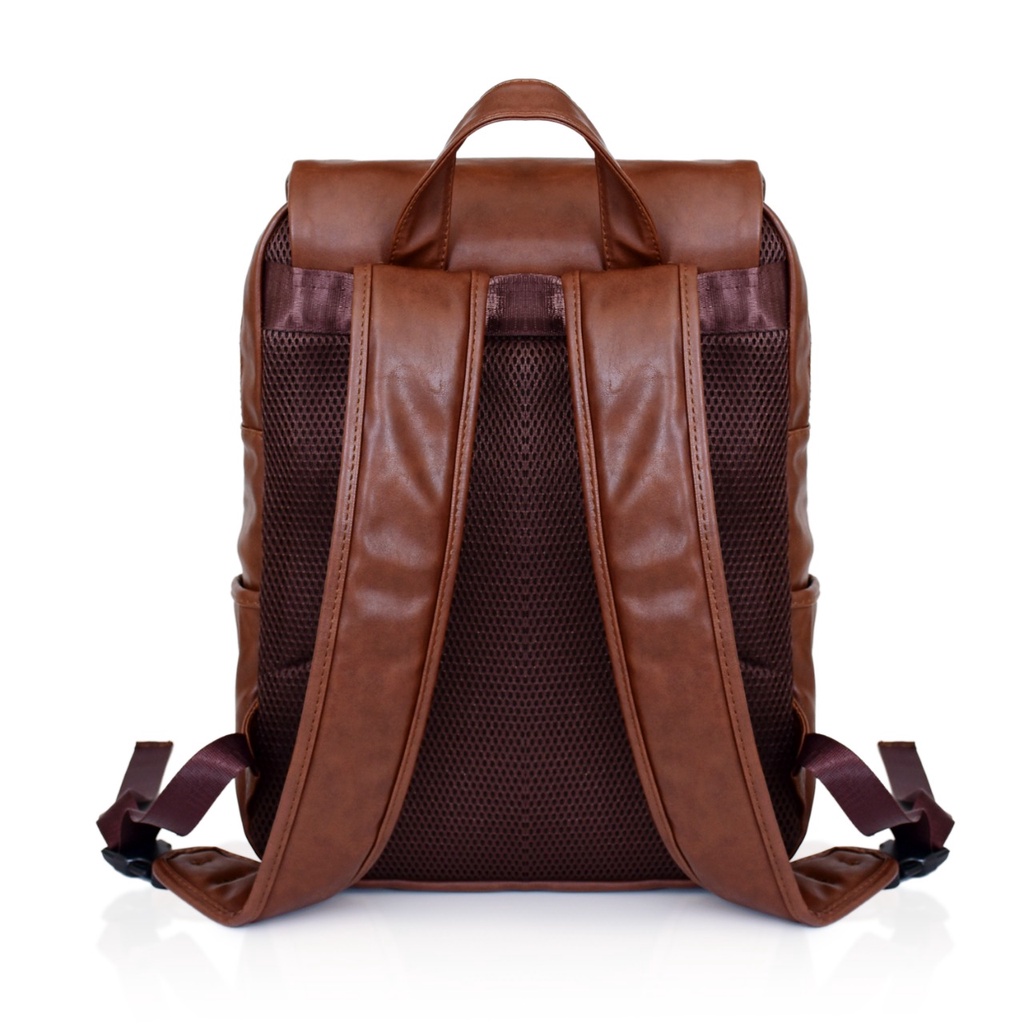 Tas Ransel Pria Kulit Mario Vizzari William (A19174 / A19067) - Laptop