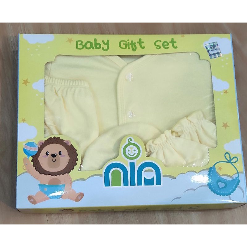 SALE!!! GIFT SET BAJU BAYI NIA-PAKET KADO BAYI-1 SET PAKET BAJU BAYI NIA
