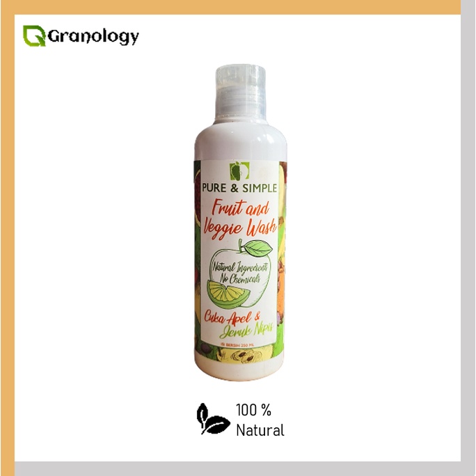 Verdure Fruit &amp; Vegetables Wash 250 ml