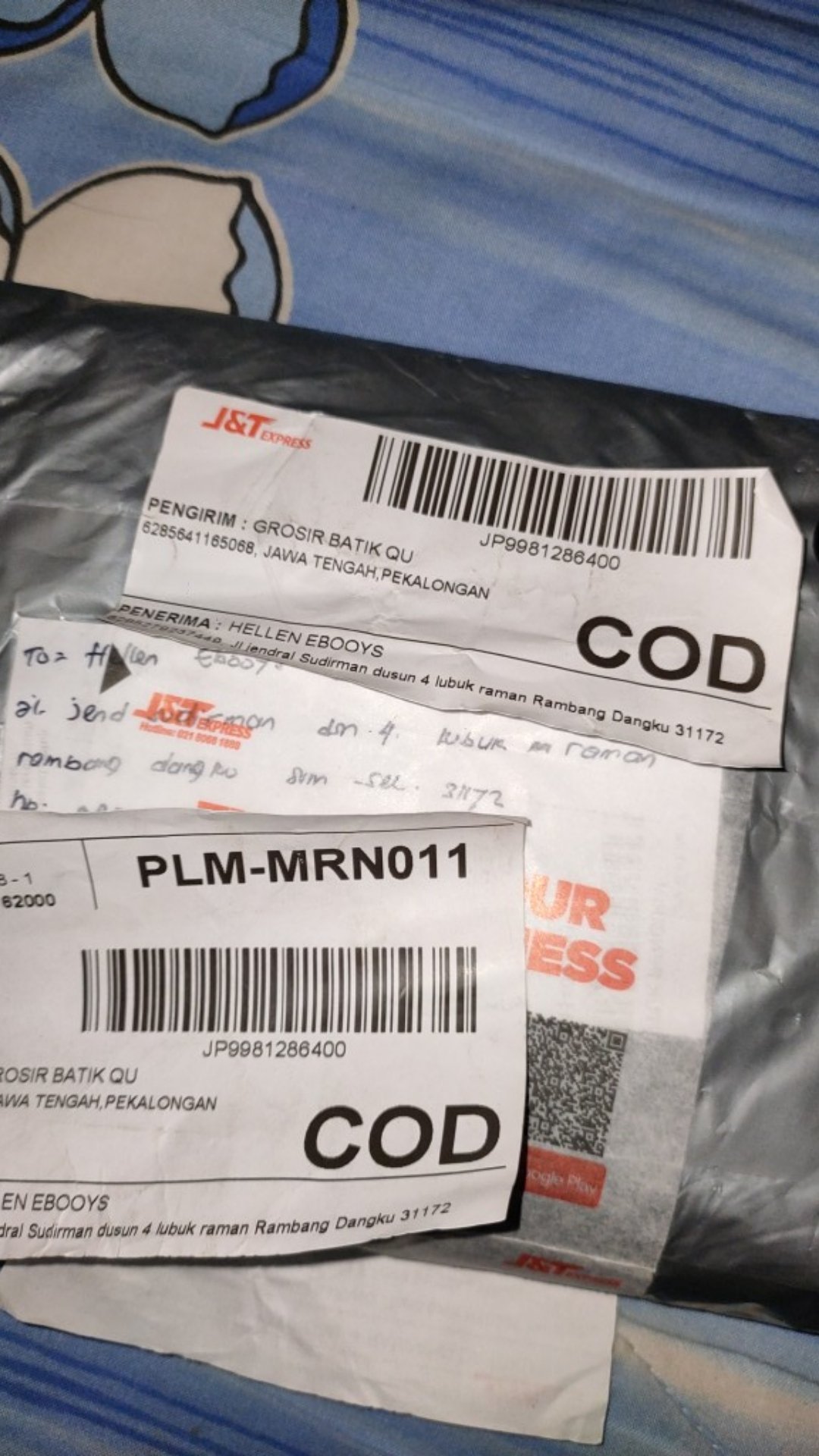 Nailo Batik Hrb026 Kenongo Kemeja Tosca Pendek Pekalongan Padi M L Xl Sogan Tulis Halus