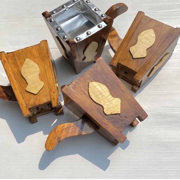 (SALE) Mabkhara Kayu besar / Mabkhor / tempat bukhur ukuran besar / bakaran gahru