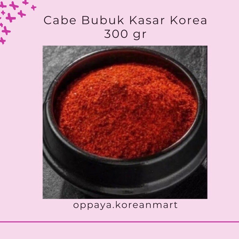 

Cabe Bubuk Kasar Korea 300gr | Original Korea