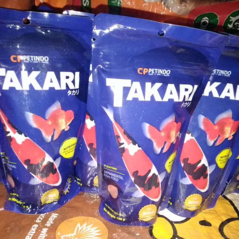 Takari Fish Food 100 gram pakan untuk segala jenis ikan hias