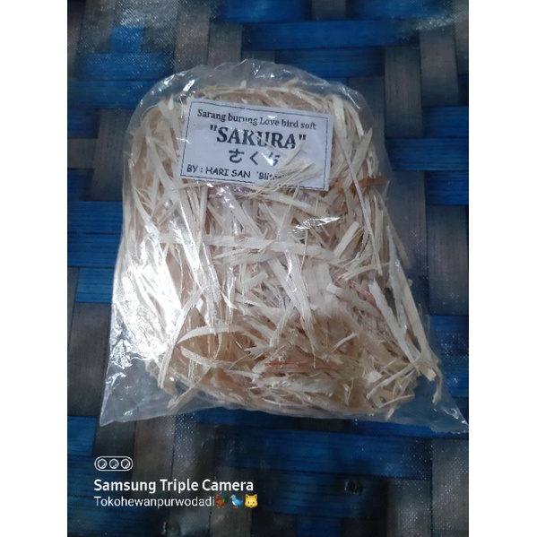 Sarang burung lovebird / Serabut kayu lovebird / sarang burung / sarang telur