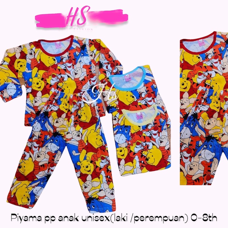 STELAN ANAK PP POOH/STELAN SANTAI ANAK PP/BAHAN KAOS ADEM/REALPICT