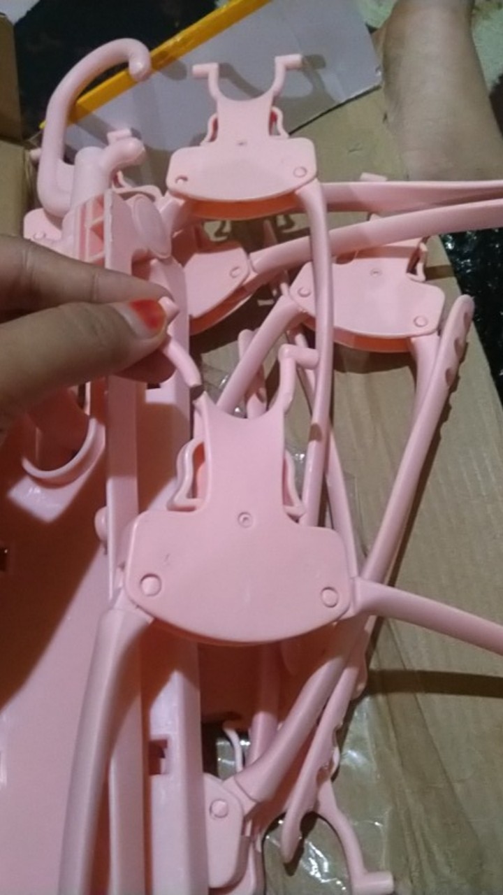 Gantungan Baju Lipat Ajaib 8 In 1/ Magic Folding Hanger / Foldable Cloth