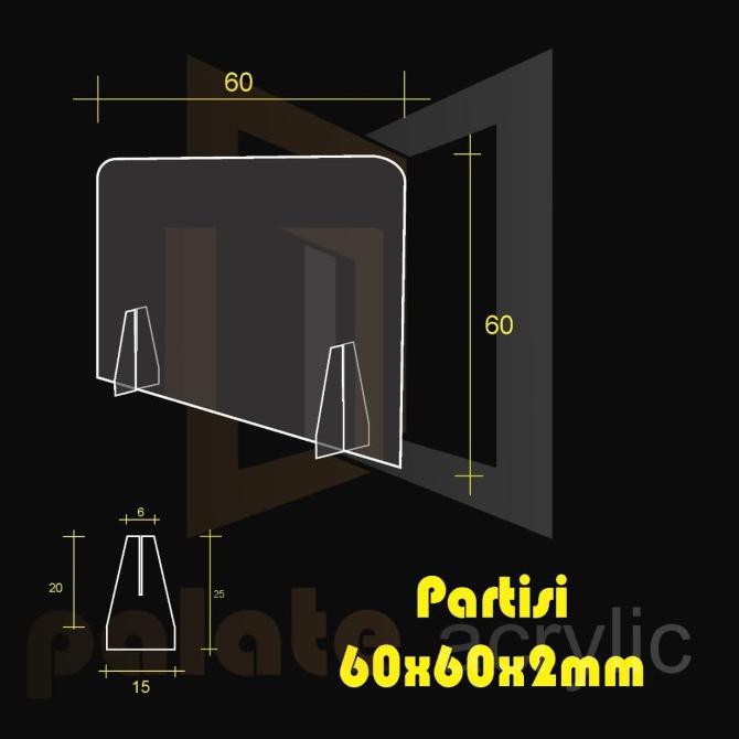 

BISA BAYAR DITEMPAT akrilik partisi pembatas covid 19 Costume/ pelindung / acrylic TERPERCAYA Kode