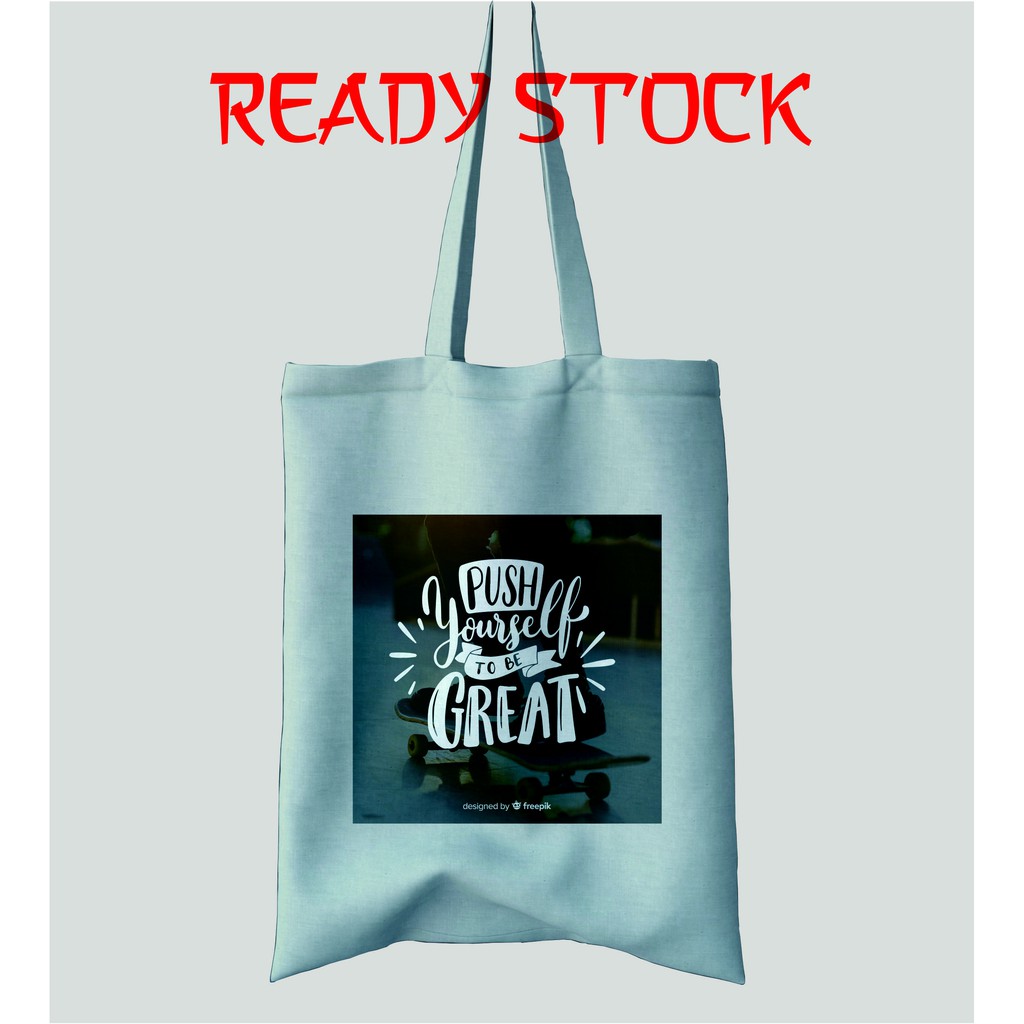 Totebag Premium - Canvas Drill - Bukan Blacu - Tas Fashion Wanita -  RS015