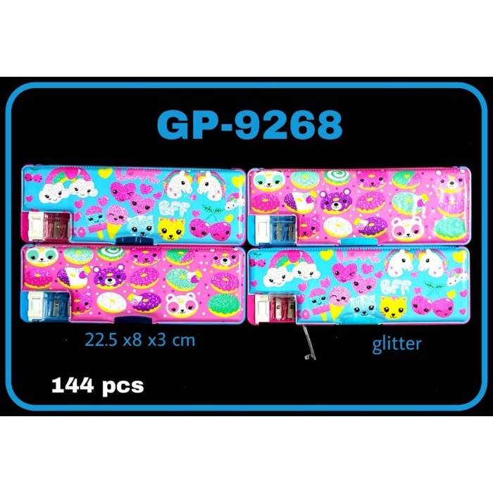 

Diskon Tempat Pensil Magnet Karakter Kuda Pony Gliter 9268 Diskon