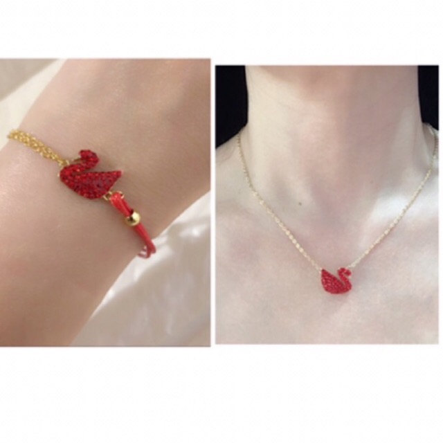 Gelang / kalung swarovski swan