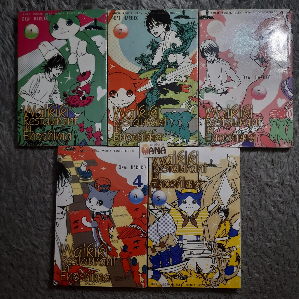 Komik SET Waikiki Restaurant in Enoshima 1-5 Ongoing (Okai Haruko)