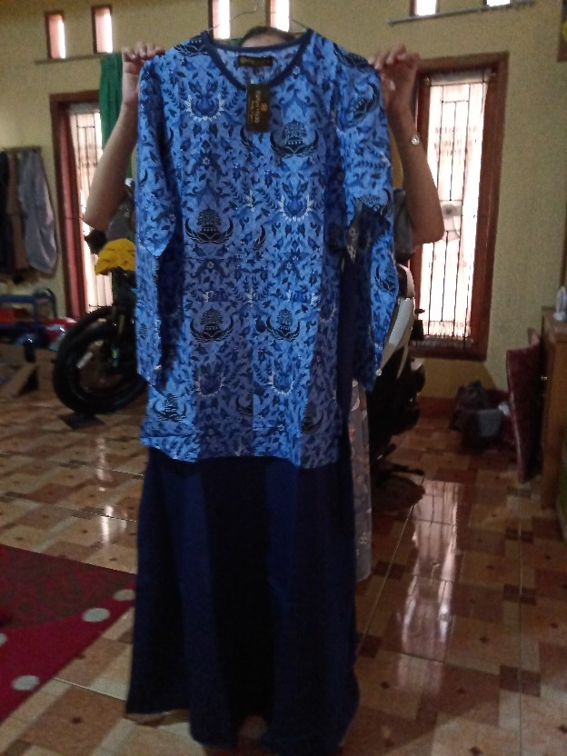 Gamis Batik Korpri Pgri