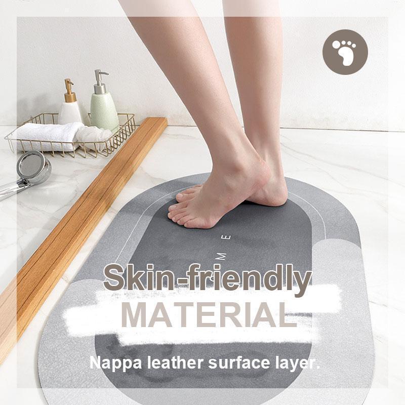 Stepping Stones - keset kaki kamar mandi berbahan diatomite dan serap air /Keset Kaki Kamar Mandi Anti Bakteri Premium Anti Slip / Keset Batu Kamar Mandi