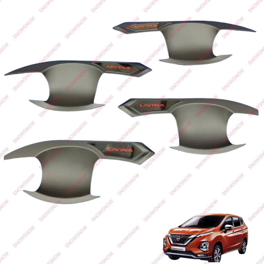 Cover Outer Mangkok Livina 2019 2022 Up Activo Hitam Chrome