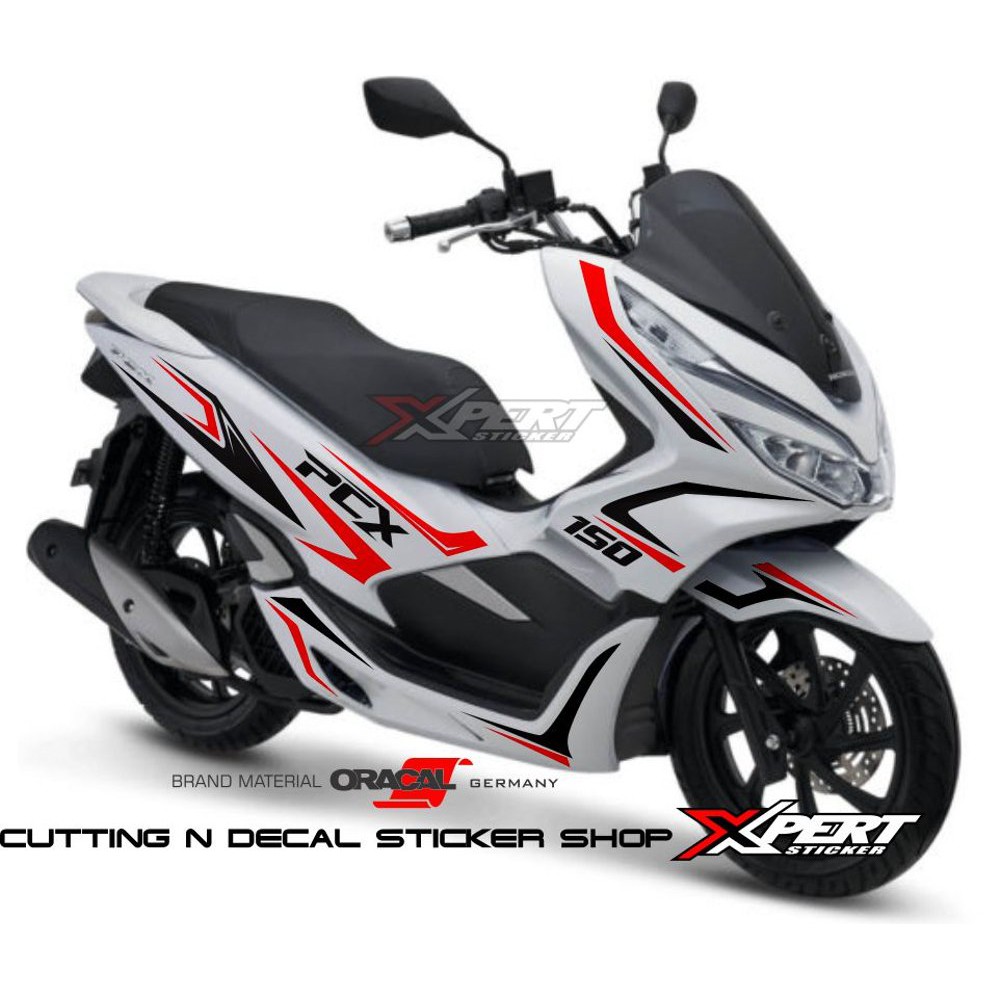 Sticker Striping All New Honda PCX 150 Cool 2 Warna V1 Stiker