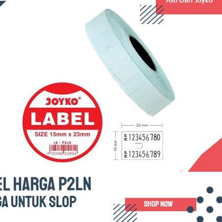 

Terbaru - Label harga joyko 2 baris P2LN Slop ISI 10