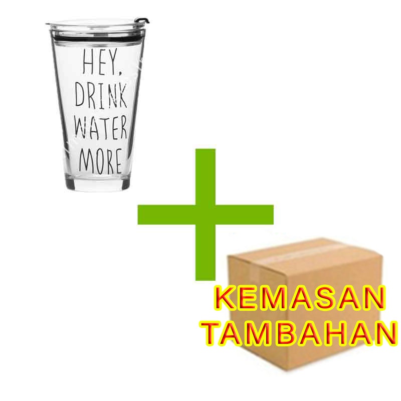 Gelas kaca * tumbler * Gelas ukur * Gelas Gambar lucu * 450ml-YS-19-10/PENGAMAN