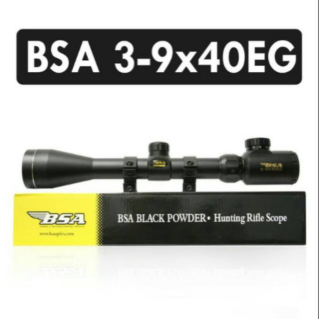 Teleskop telescope senapan BSA 3-9x40EG