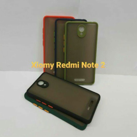 Silikon Case My Choice Xiomy Redmi Note 2  Pelindung Kamera
