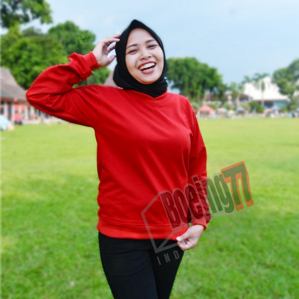 Sweater V neck S M L XL XXL XXXL XXXXL XXXXXL / sweater jumbo cowok cewek / sweater V big size
