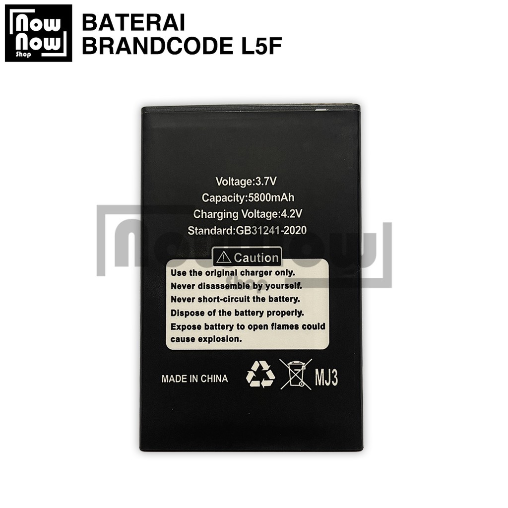 Baterai Brandcode L5F L-5F / Ding Ding X11S / Huangmi F6 Five New Original Double Power Batre Batrai Battery HP Brand Code