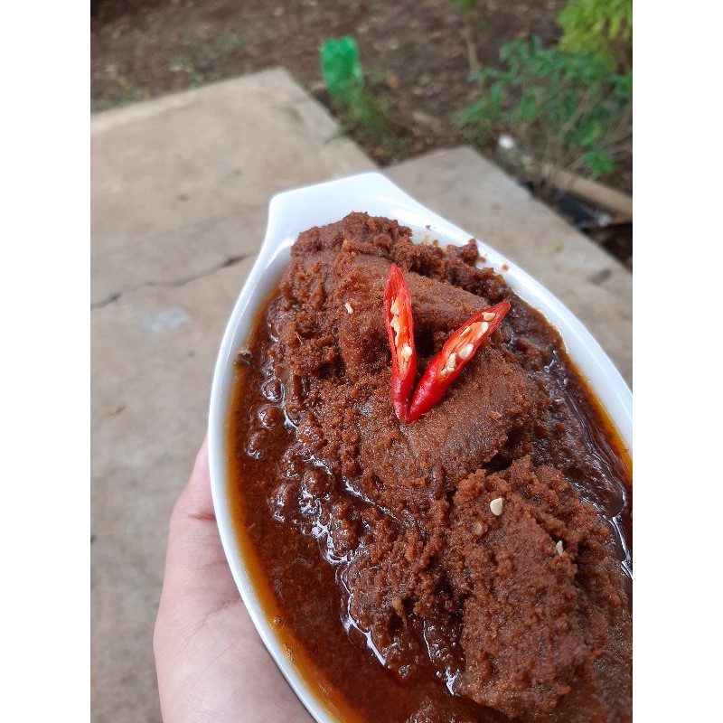 

Rendang daging basah