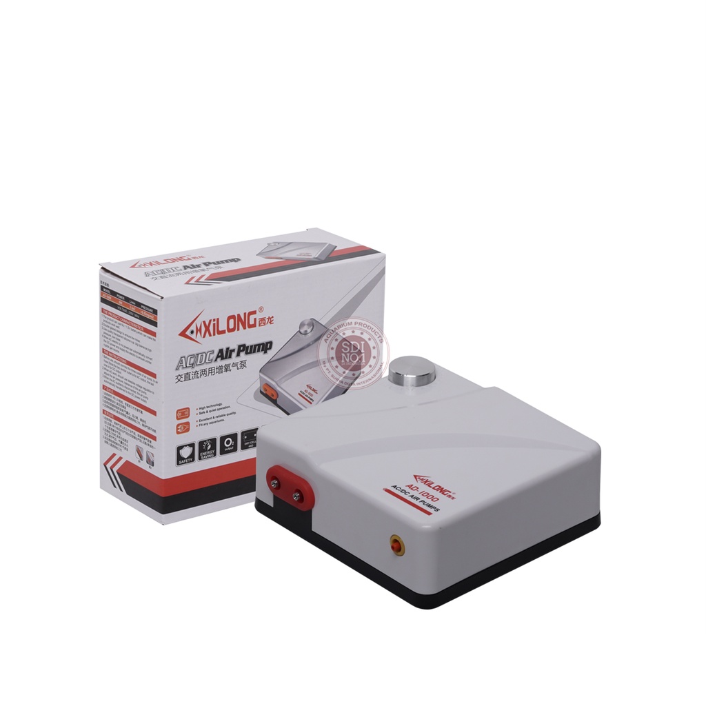 XILONG AD 1000 Aerator ACDC 2 lubang airpump aa6603