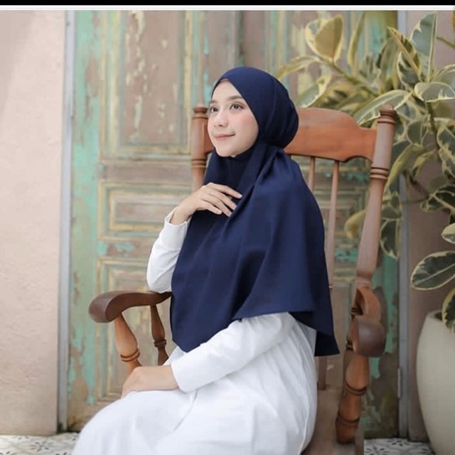 Instan Bergo  maryam  Tali ukuran XL grosir hijab jilbab  