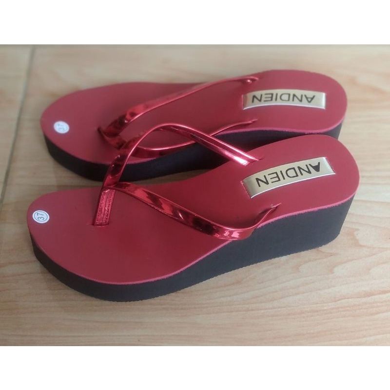 Sandal Wedges Andien Terpopuler