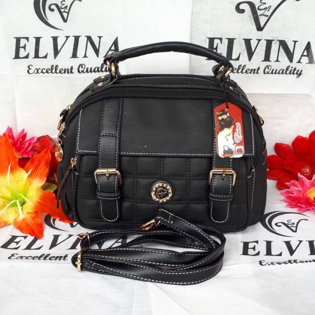 ELVINA 3 Tas wanita / tas kulit wanita / tas santai wanita  / tas original
